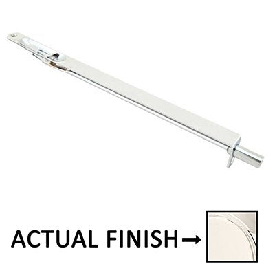 Door Accessories Collection 12" Flush Bolt with Radius Corners  by Emtek