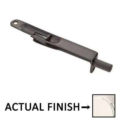 Door Accessories Collection 4" Flush Bolt with Radius Corners by Emtek