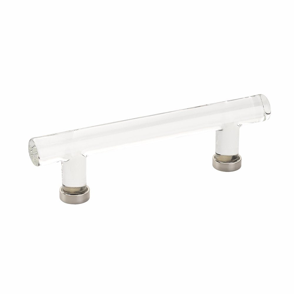 4" Centers Bar Pull by EMTEK-CRYSTAL