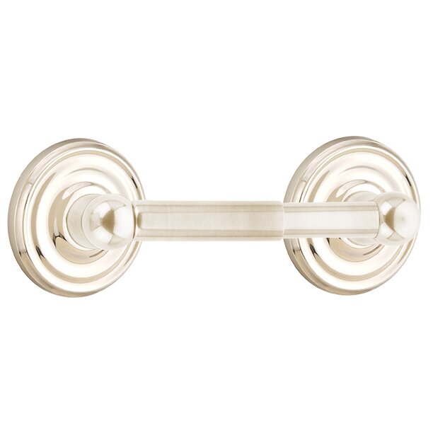 Traditional Brass Collection Modern Rectangular Towel Ring by Emtek