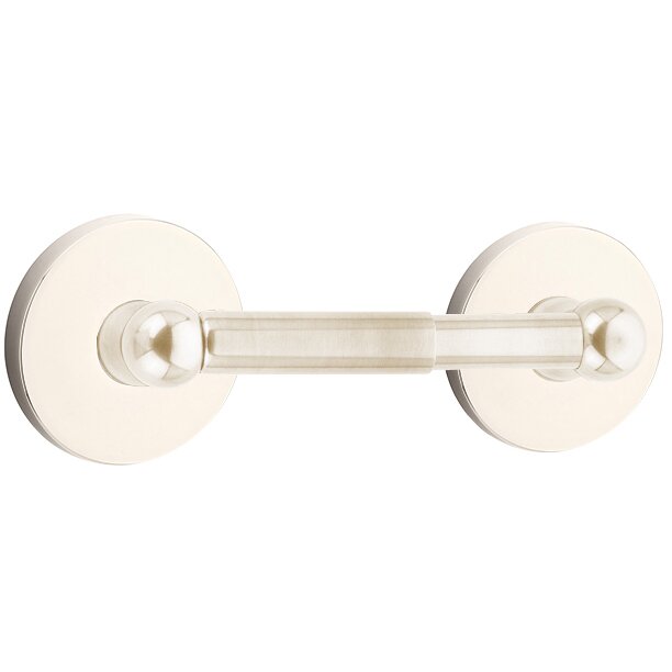 Traditional Brass Collection Regular Disk Spring Rod Tissue Holder by Emtek
