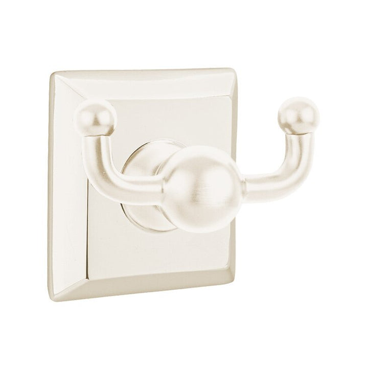 Traditional Brass Collection Quincy Double Hook by Emtek