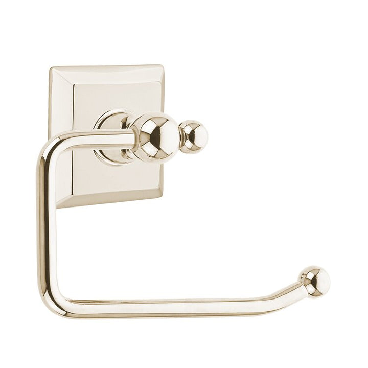 Traditional Brass Collection Quincy Bar Style Tissue Holder by Emtek
