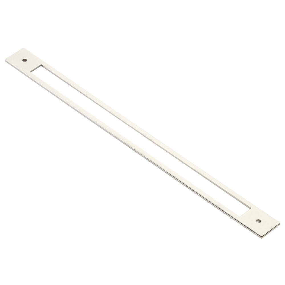 Modern Cabinet Hardware Collection 12" Centers Backplate for Pull  by Emtek