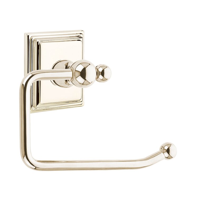 Traditional Brass Collection Wilshire Bar Style Tissue Holder by Emtek