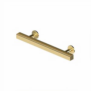 Deltana Architectural Hardware Contemporary Cabinet Pull 4", Pommel, Solid Brass