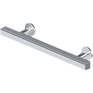 Deltana Architectural Hardware Contemporary Cabinet Pull 4", Pommel, Solid Brass