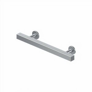 Deltana Architectural Hardware Contemporary Cabinet Pull 4", Pommel, Solid Brass