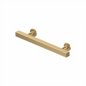 Deltana Architectural Hardware Contemporary Cabinet Pull 4", Pommel, Solid Brass
