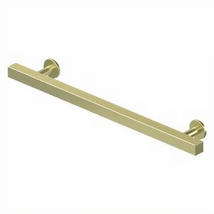 Deltana Architectural Hardware Contemporary Cabinet Pull, 7", Pommel, Solid Brass