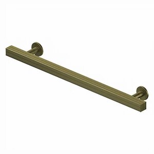 Deltana Architectural Hardware Contemporary Cabinet Pull, 7", Pommel, Solid Brass