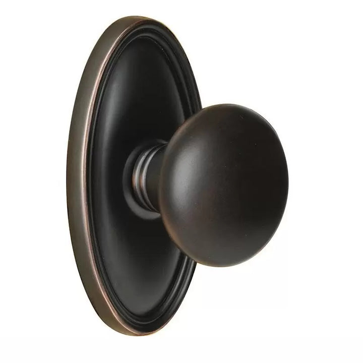 Providence Door Knob With Oval Rose