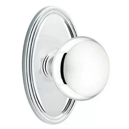 Providence Door Knob With Oval Rose
