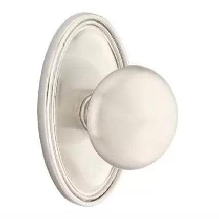 Providence Door Knob With Oval Rose