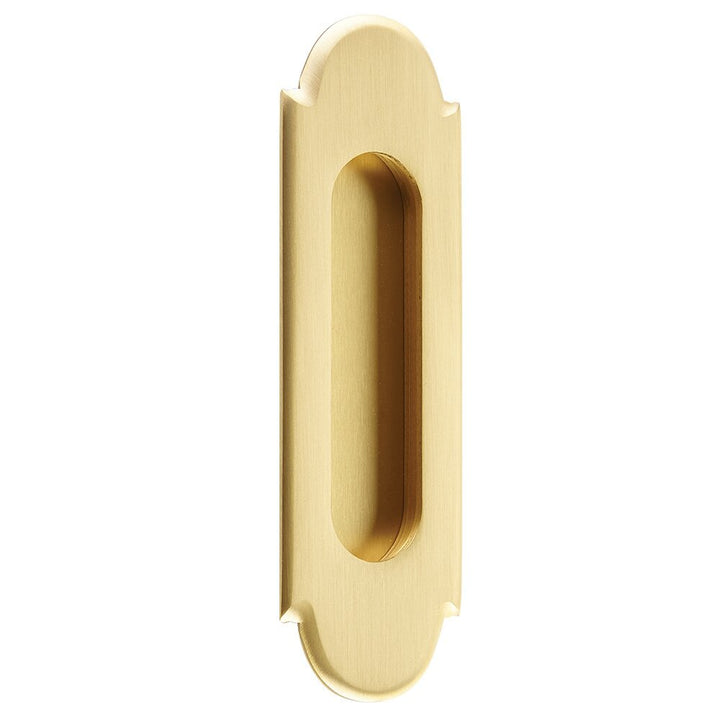 Door Accessories Collection 6" #8 Arch Flush Pull  by Emtek