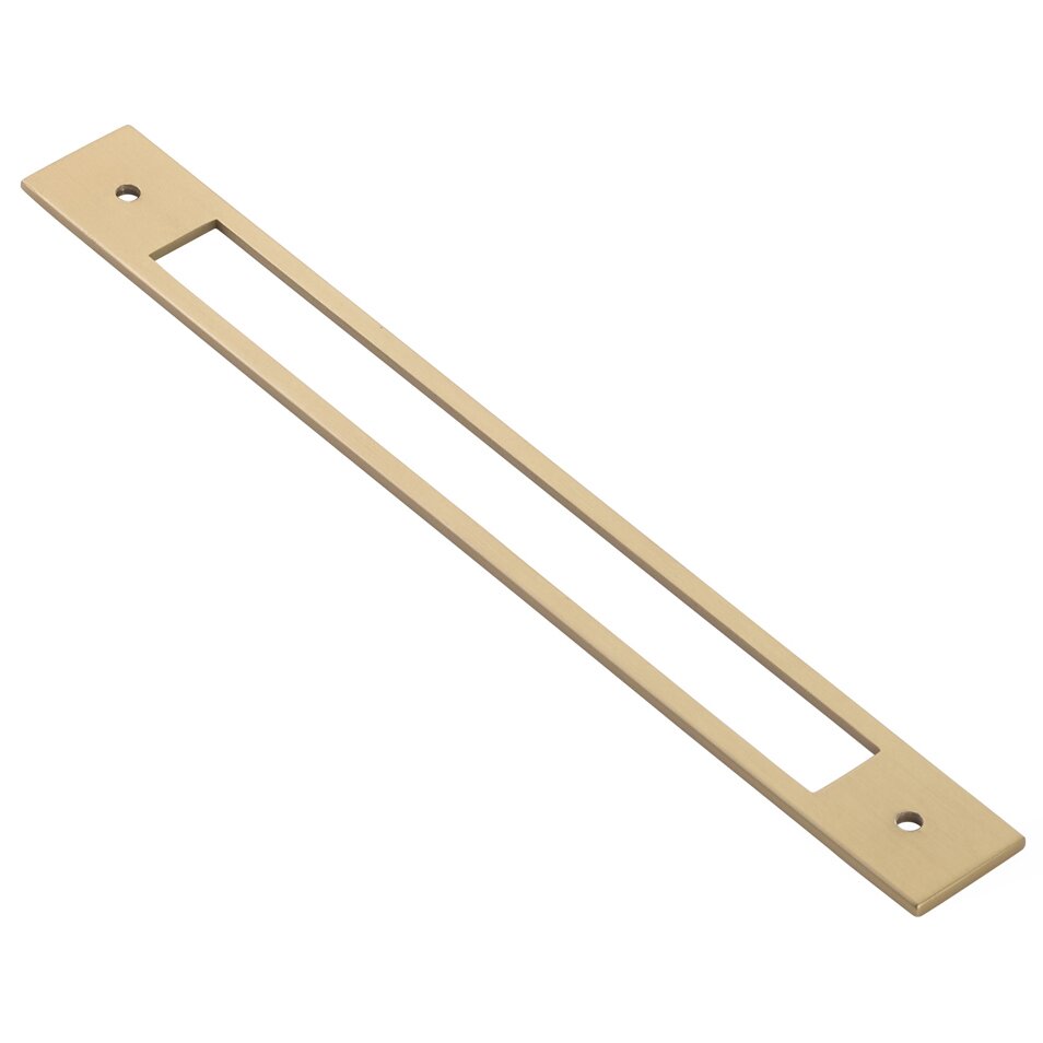 Modern Cabinet Hardware Collection 10" Centers Backplate for Pull  by Emtek