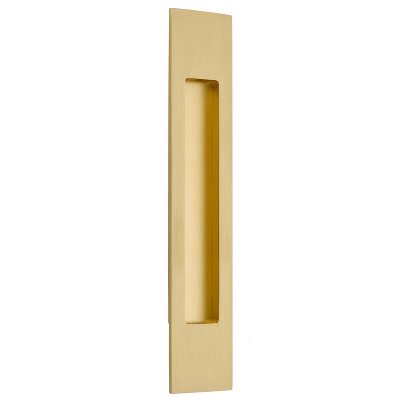 Modern Cabinet Hardware Collection 10" Modern Rectangular Flush Pull  by Emtek