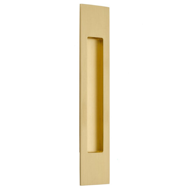 Modern Cabinet Hardware Collection 10" Modern Rectangular Flush Pull  by Emtek