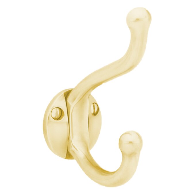 Traditional Brass Collection Single Hook by Emtek