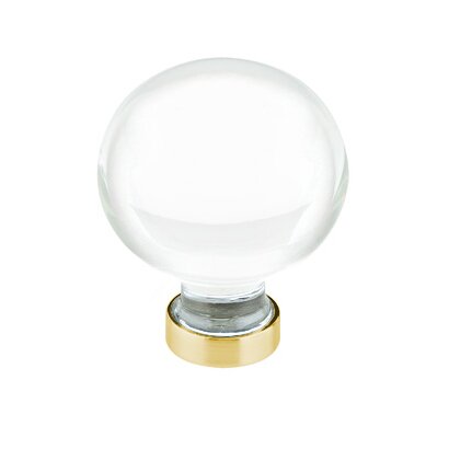 1 1/4" Diameter Bristol Knob  by Emtek-CRYSTAL