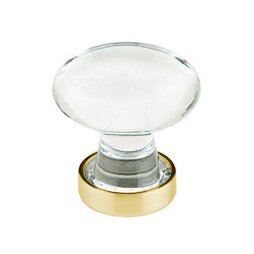 1 3/4" Diameter Hampton Knob  by Emtek- CRYSTAL