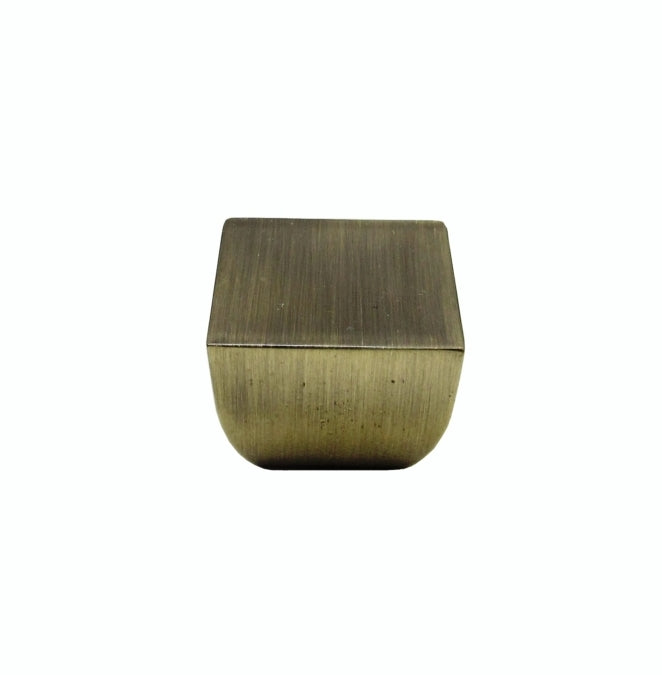 Buck Snort Lodge Square Satin Cabinet Knob