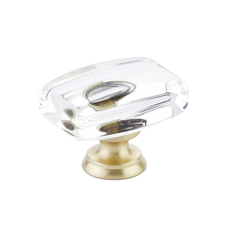 1 5/8" Long Windsor Knob by Emtek -Crystal