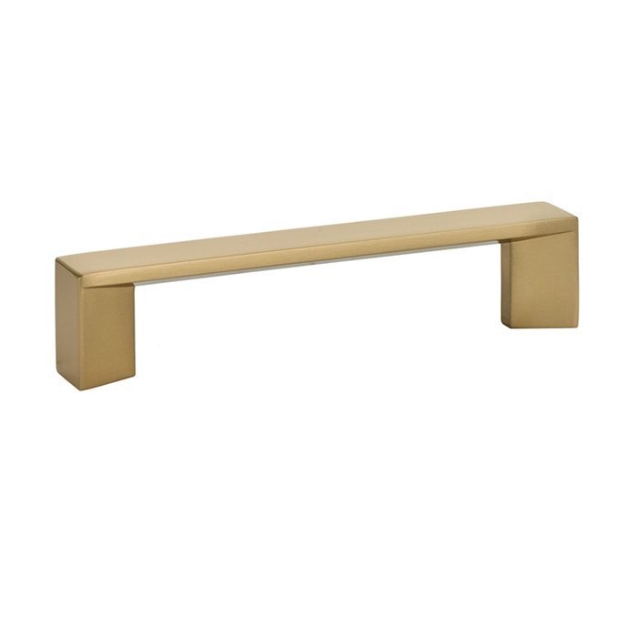 Trinity Collection 3" Centers Trinity Pull in Satin Brass by Emtek