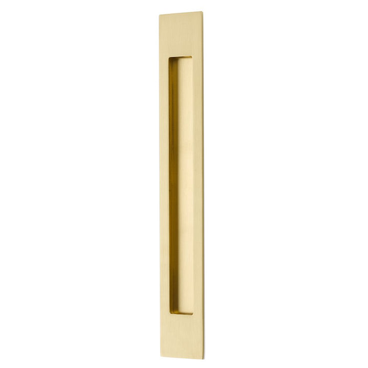 Modern Cabinet Hardware Collection 14" Modern Rectangular Flush Pull  by Emtek