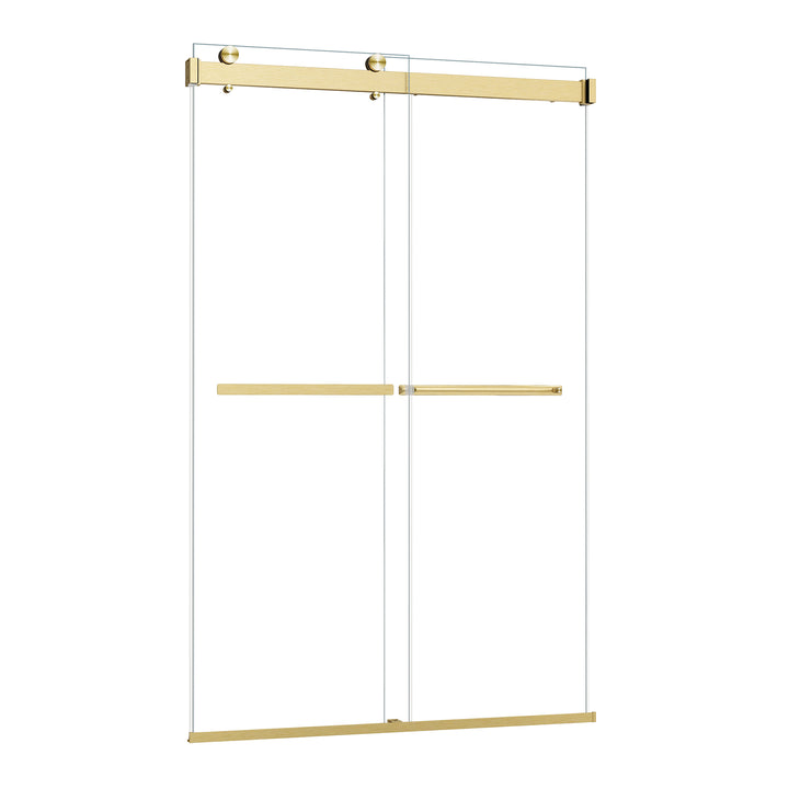 Marcelo 48" W x 76" H By Pass Frameless Shower Door