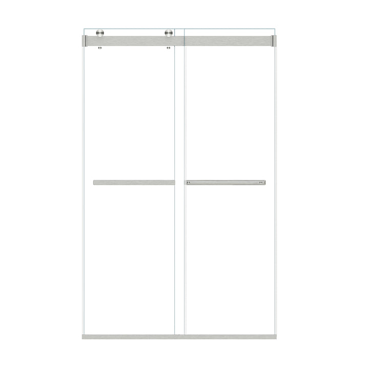 Marcelo 48" W x 76" H By Pass Frameless Shower Door
