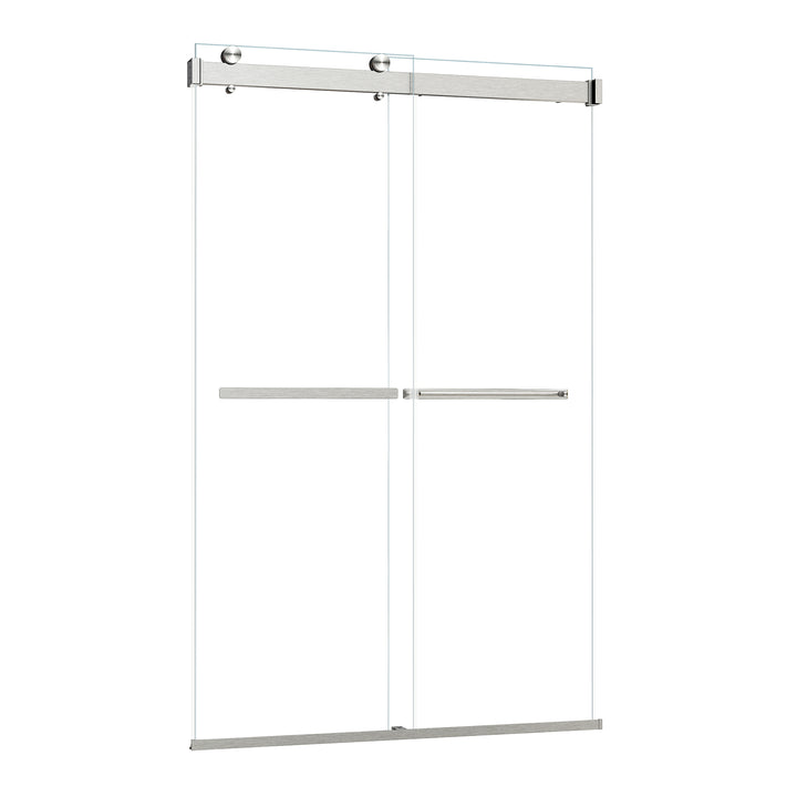 Marcelo 48" W x 76" H By Pass Frameless Shower Door