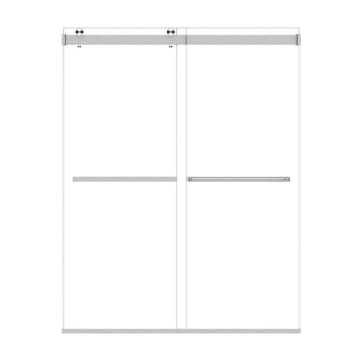 Marcelo 60" W x 76" H By Pass Frameless Shower Door