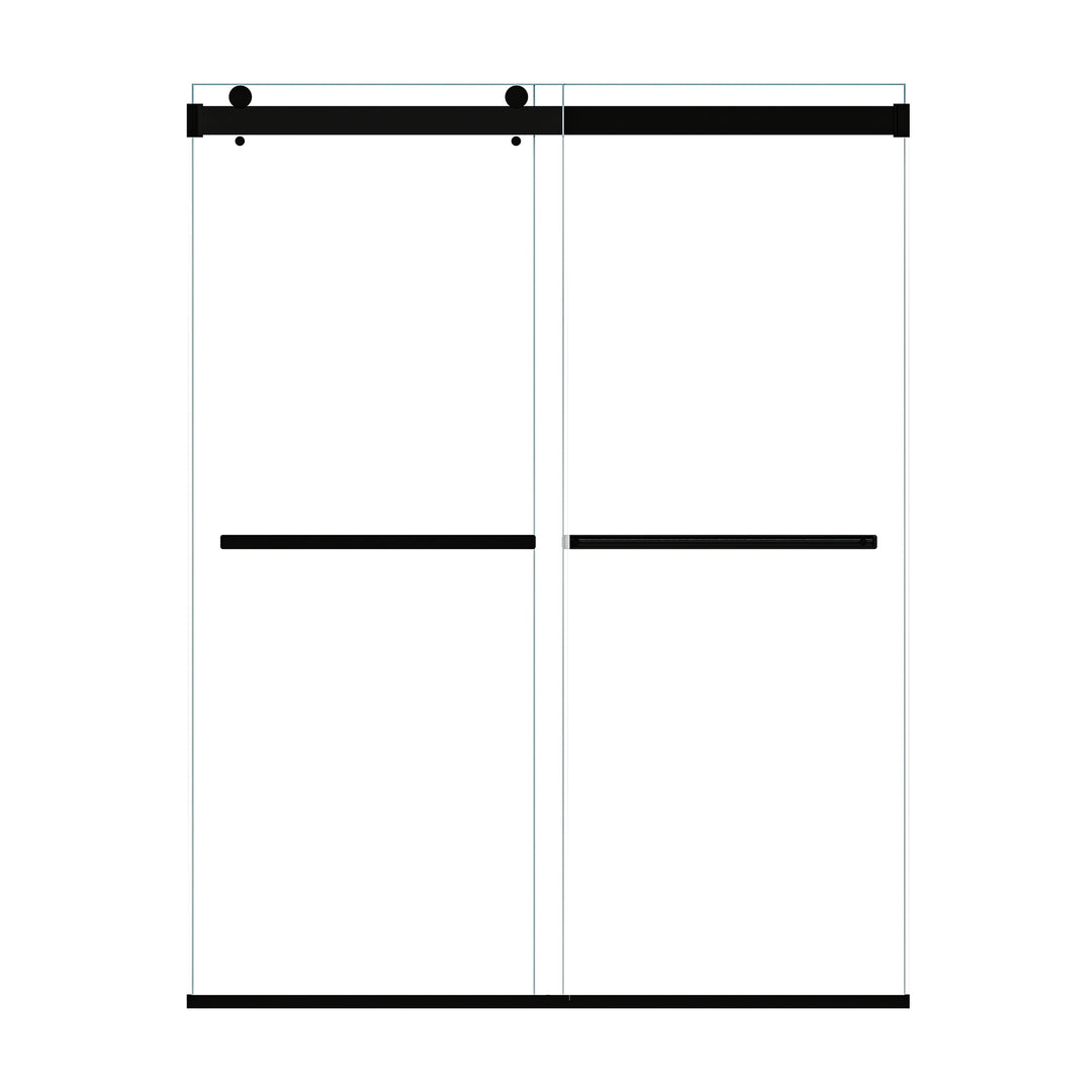 Marcelo 60" W x 76" H By Pass Frameless Shower Door