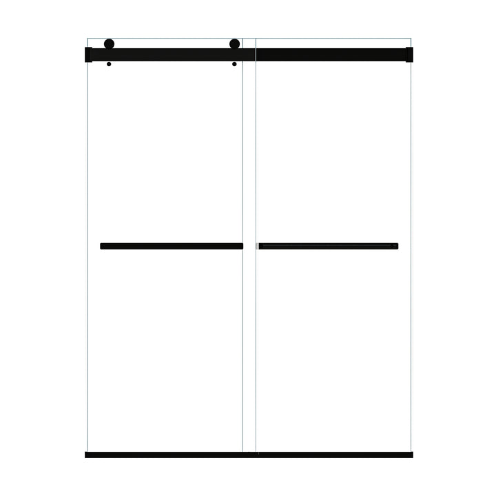 Marcelo 60" W x 76" H By Pass Frameless Shower Door