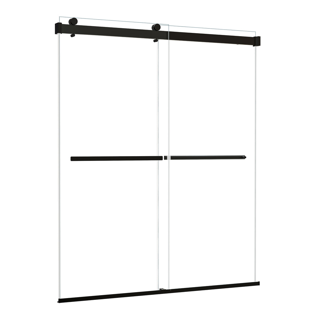 Marcelo 64" W x 76" H By Pass Frameless Shower Door