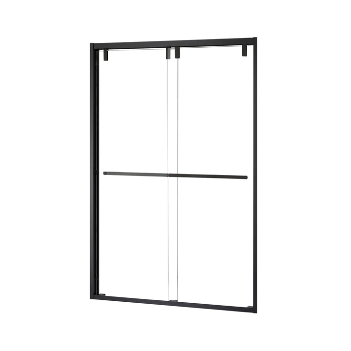 Caspar 52" W x 76" H By Pass Semi Frameless Shower Door