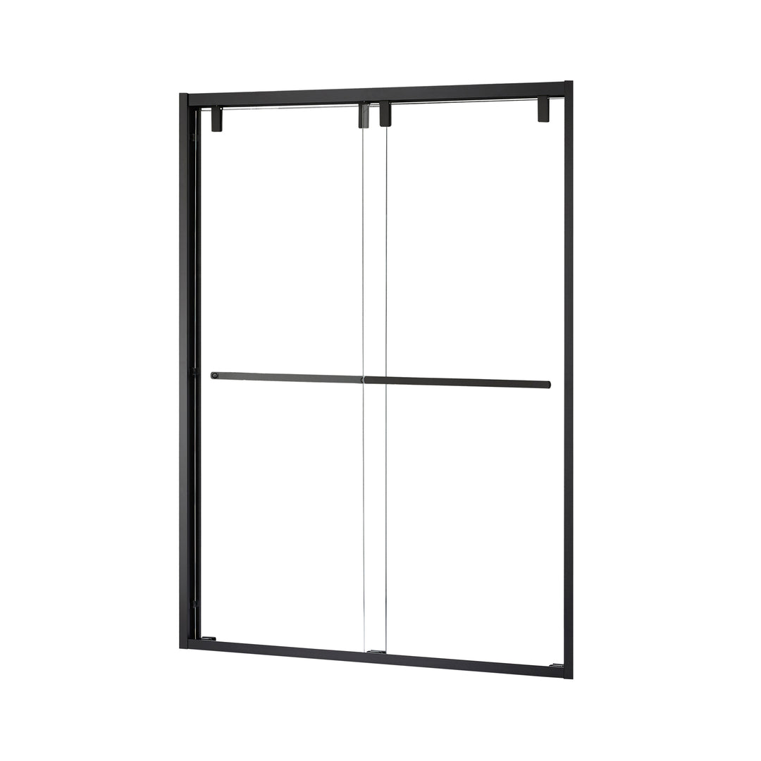 Caspar 60" W x 76" H By Pass Semi Frameless Shower Door