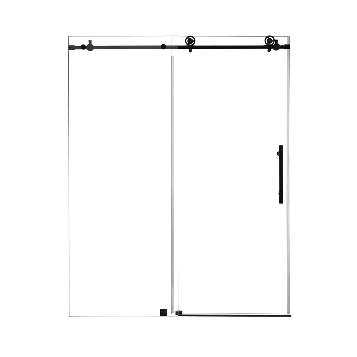 Gareth 60" W x 78" H Single Sliding Frameless Shower Door
