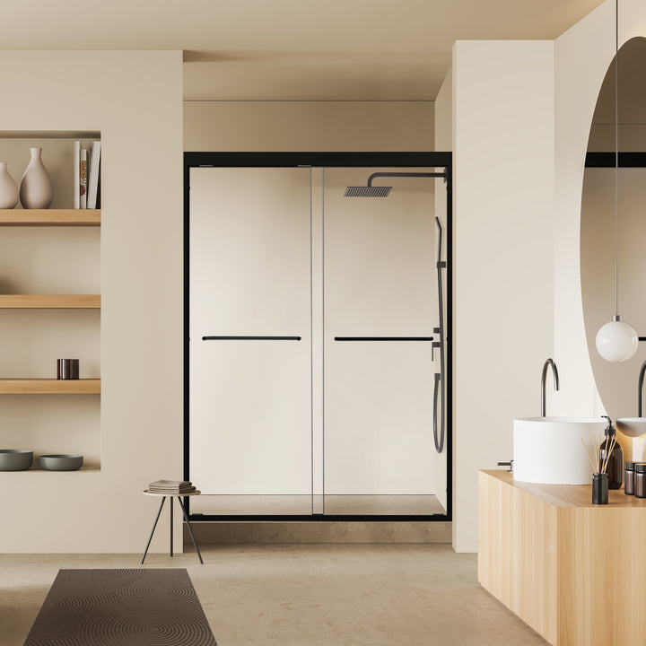 Ennis 48" W x 76" H By Pass Framed Shower Door