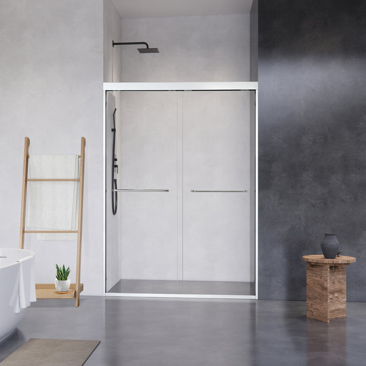 Ennis 48" W x 76" H By Pass Framed Shower Door