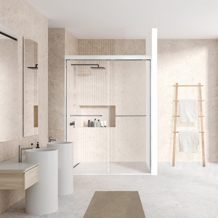 Ennis 48" W x 76" H By Pass Framed Shower Door