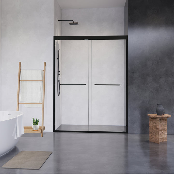 Ennis 60" W x 76" H By Pass Framed Shower Door