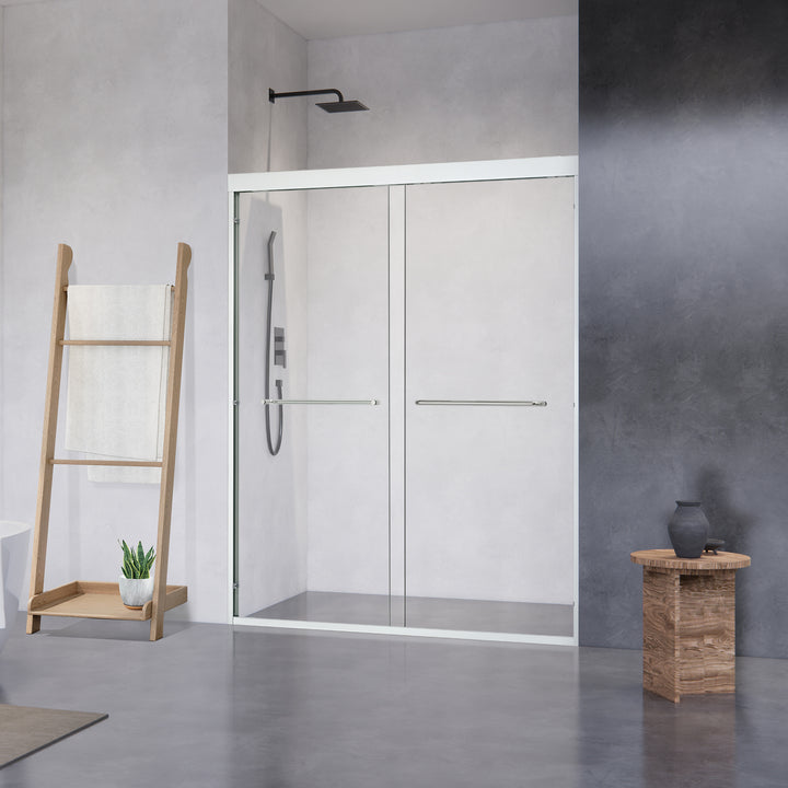 Ennis 60" W x 76" H By Pass Framed Shower Door