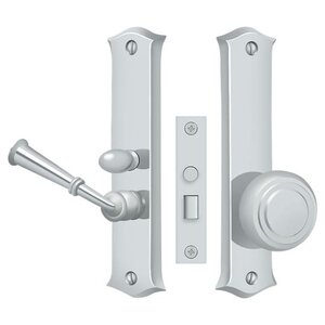 Deltana Architectural Hardware Door Accessories Storm Door Latch, Classic, Mortise Lock each