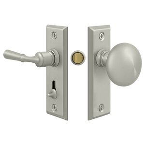 Deltana Architectural Hardware Door Accessories Storm Door Latch, Rectangular, Tubular Lock each