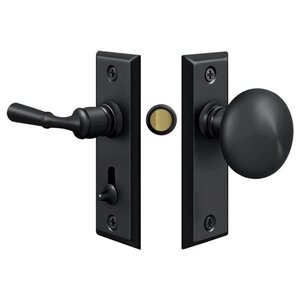 Deltana Architectural Hardware Door Accessories Storm Door Latch, Rectangular, Tubular Lock each