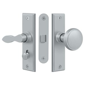 Deltana Architectural Hardware Door Accessories Storm Door Latch, Square, Mortise Lock each