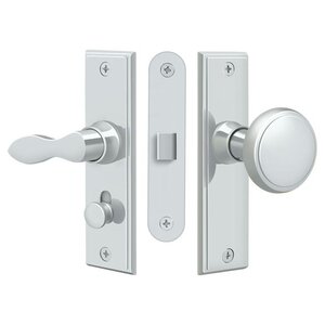 Deltana Architectural Hardware Door Accessories Storm Door Latch, Square, Mortise Lock each