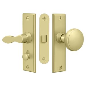 Deltana Architectural Hardware Door Accessories Storm Door Latch, Square, Mortise Lock each